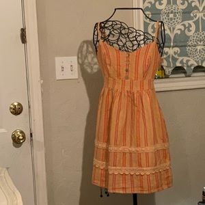 ModCloth orange dress
